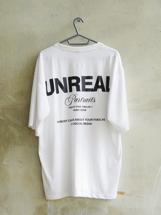 UNREAL | White - Oversized - Maverick Menswear